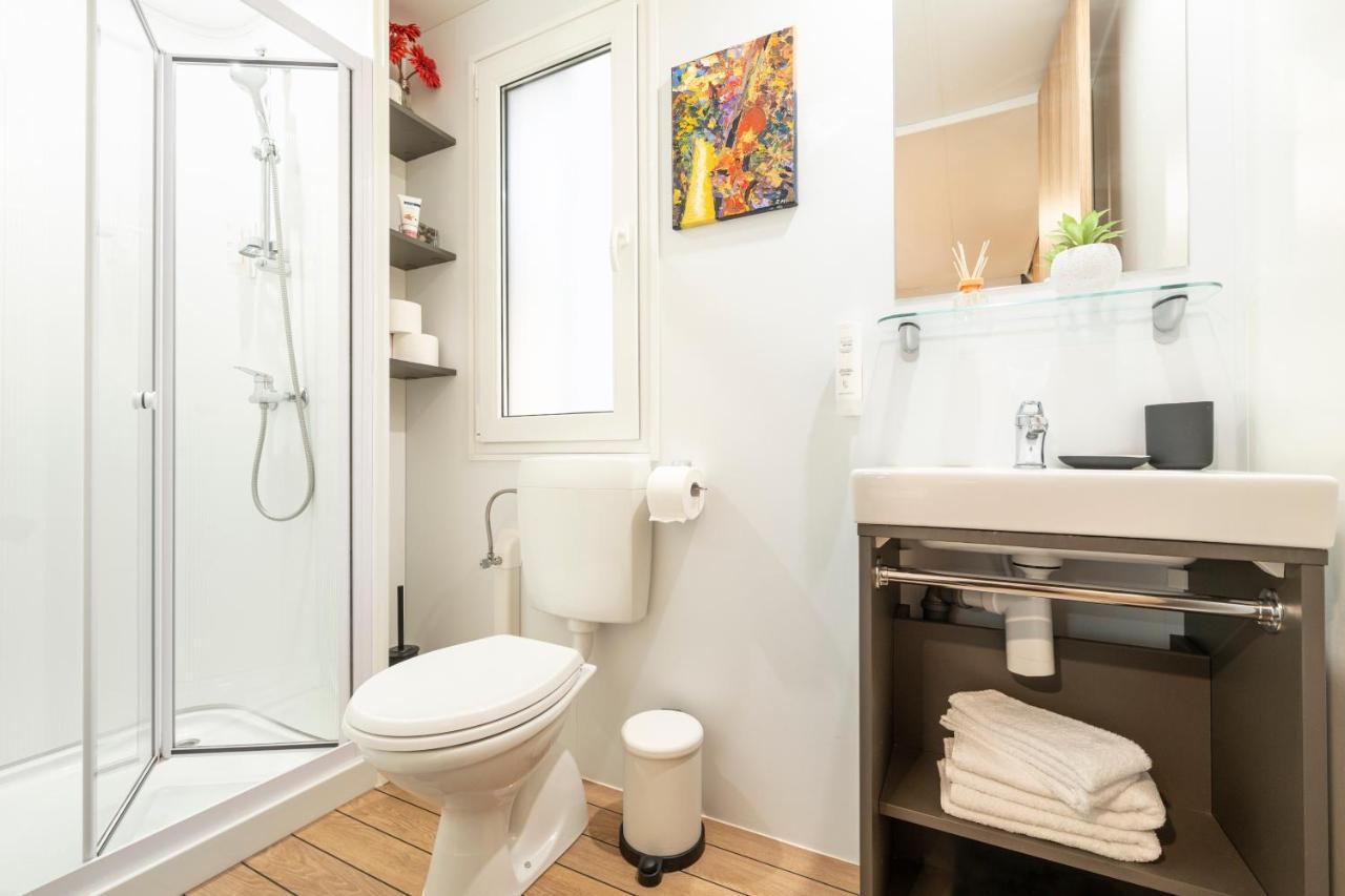 Mobile Home Joy Porton Biondi โรวีน ภายนอก รูปภาพ