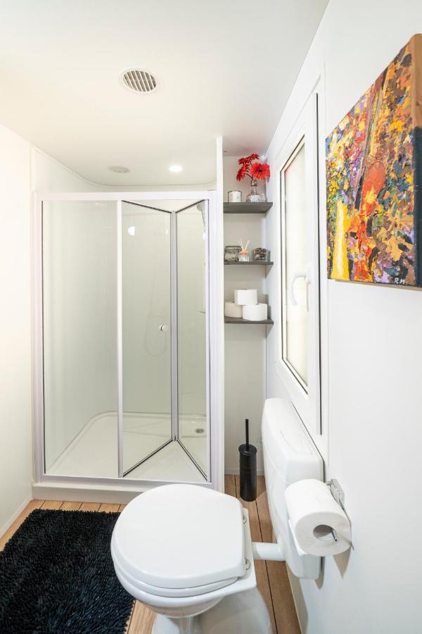 Mobile Home Joy Porton Biondi โรวีน ภายนอก รูปภาพ